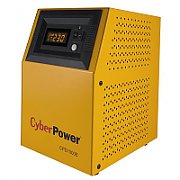 UPS Cyber Power CPS1000E, 1000 VA, 700 W, on-line double-conversion, 2x Schuko, 1x C14, Tower, Galben