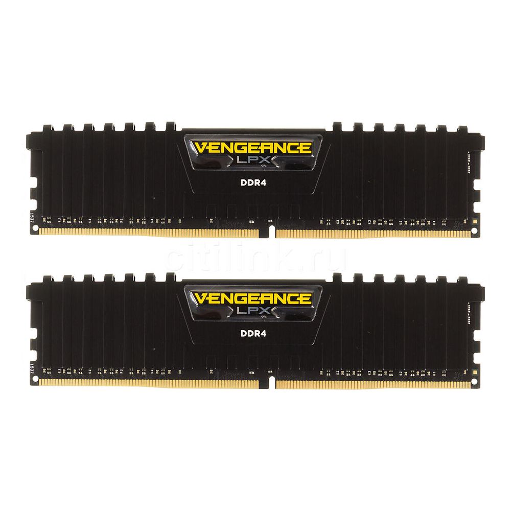 Memorie Corsair Vengeance LPX 16 GB DDR4 2133 MHz CL13, kit 2 x 8 GB, XMP 2.0, Negru