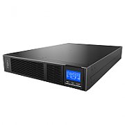 UPS nJoy PWUP-OL300BA-AZ01B, 3000 VA, 3000 W, cu management, on-line, 8x C13, 11 minute (50% sarcina), Tower/Rack 2U, Negru