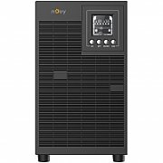 UPS nJoy UPOL-OL300EP-CG01B, 3000 VA, 2400 W, cu management, on-line, 4x Schuko, 7 minute (50% sarcina), Negru