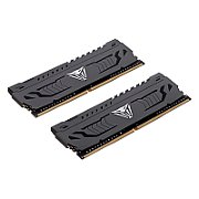 Memorie Patriot Viper Steel 32 GB DDR4 3200 MHz CL16, kit 2 x 16 GB, XMP 2.0, Gri-negru