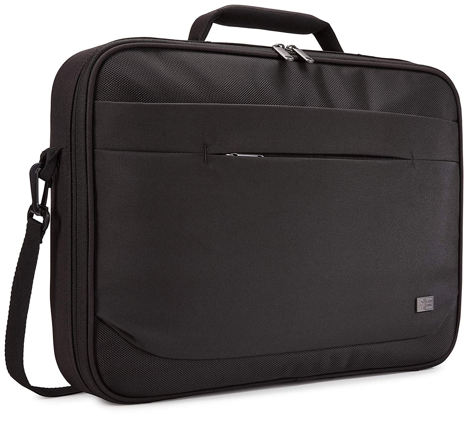 GEANTA CASE LOGIC, pt. notebook de max. 15.6 inch, 1 compartiment, buzunar frontal, waterproof, poliester, negru,  VNAI-215 BLACK