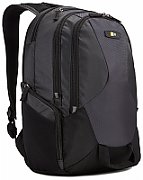 RUCSAC CASE LOGIC, pt. notebook de max. 14.1 inch, 1 compartiment, buzunar frontal x 2 | buzunar lateral x 2, waterproof, poliester, negru,  DLBP-114 BLACK