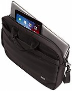 GEANTA CASE LOGIC, pt. notebook de max. 15.6 inch, 1 compartiment, buzunar frontal x 2, waterproof, poliester, negru,  ADVA-116 BLACK
