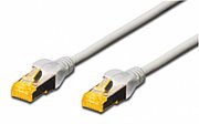 DIGITUS CAT 6A S-FTP patch cable Cu LSZH AWG 26/7 length 30 m color grey