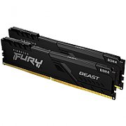 Memorie Kingston FURY Beast 32 GB DDR4 3600 MHz CL18, kit 2 x 16 GB, XMP 2.0, Negru