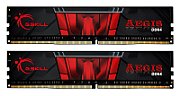 Memorie G.Skill Aegis 16 GB DDR4 2400 MHz CL17, kit 2 x 8 GB, Negru-rosu