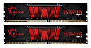 Memorie G.Skill Aegis 32 GB DDR4 2666 MHz CL19, kit 2 x 16 GB, Negru-rosu