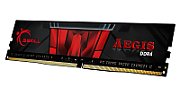 Memorie G.Skill Aegis 32 GB DDR4 2666 MHz CL19, kit 2 x 16 GB, Negru-rosu