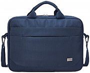 GEANTA CASE LOGIC, pt. notebook de max. 14 inch, 1 compartiment, buzunar frontal x 2, waterproof, poliester, albastru,  ADVA-114 DARK BLUE /3203987