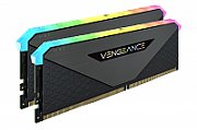 Memorie Corsair Vengeance RT 16 GB DDR4 3200 MHz CL16, kit 2 x 8 GB, XMP 2.0, Negru, RGB