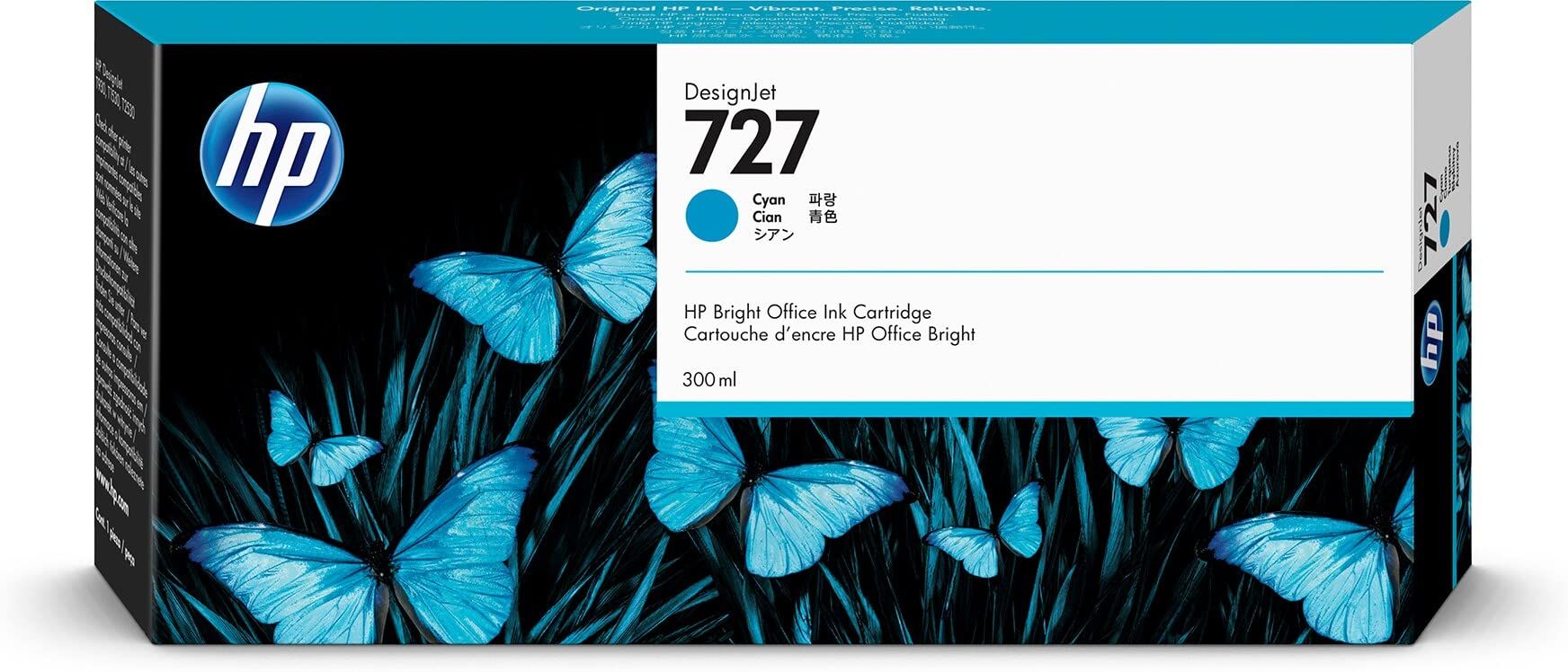 Cartus cerneala HP F9J76A ,Albastru ,300 ml ,Original (727)
