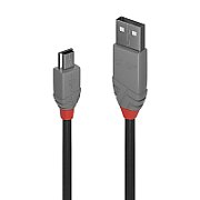 Cablu Lindy 0.5m USB 2.0 Type A to Mini-B, Anthra Line  https://www.lindy.co.uk/cables-adapters-c1/usb-c449/0-5m-usb-2-0-type-a- to-mini-b-cable-anthra-line-p11324