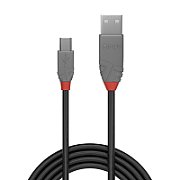 Cablu Lindy 0.5m USB 2.0 Type A to Mini-B, Anthra Line  https://www.lindy.co.uk/cables-adapters-c1/usb-c449/0-5m-usb-2-0-type-a- to-mini-b-cable-anthra-line-p11324