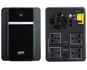 UPS APC BX1600MI-FR, 1600 VA, 900 W, line-interactive, 4x Schuko, 24V 7Ah Baterie cu plăci de plumb şi acid, LED, Tower, Negru
