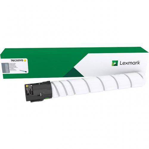 Cartus toner Lexmark 76C00Y0 ,Galben ,11.500 pagini ,Original (76C00Y0)