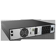 UPS nJoy PWUP-OL150BA-AZ01B, 1500 VA, 1500 W, cu management, on-line, 8x C13, 11 minute (50% sarcina), Negru