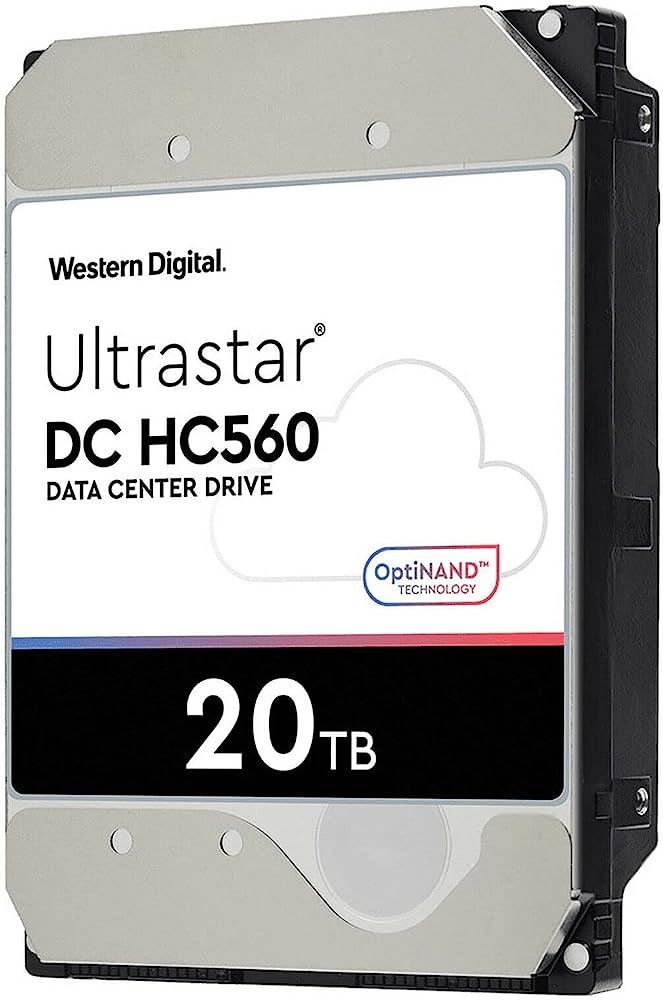 HDD server Western Digital Ultrastar DC HC560 20 TB 3.5 inch SATA 6G 7200 rpm 512 MB 512e