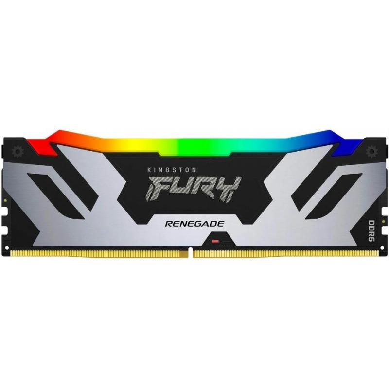 Memorie Kingston FURY Renegade 16 GB DDR5 6400 MHz CL32, XMP 3.0, Negru-argintiu, RGB
