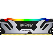 Memorie Kingston FURY Renegade 16 GB DDR5 6400 MHz CL32, XMP 3.0, Negru-argintiu, RGB