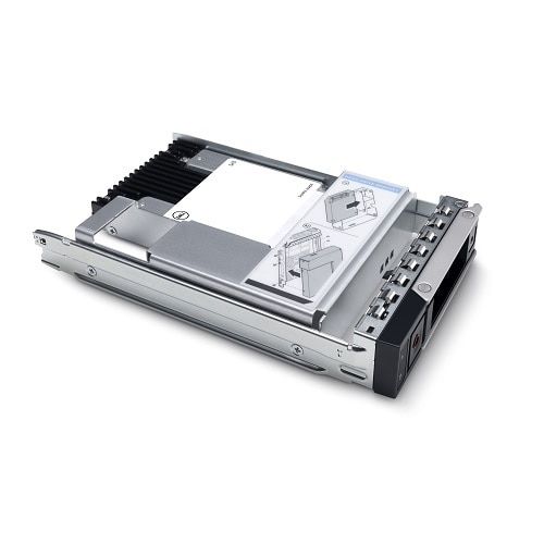 Dell - 480GB SSD SATA Read Intensive 6Gbps 512e 2.5in with 3.5in HYB CARR , CUS Kit