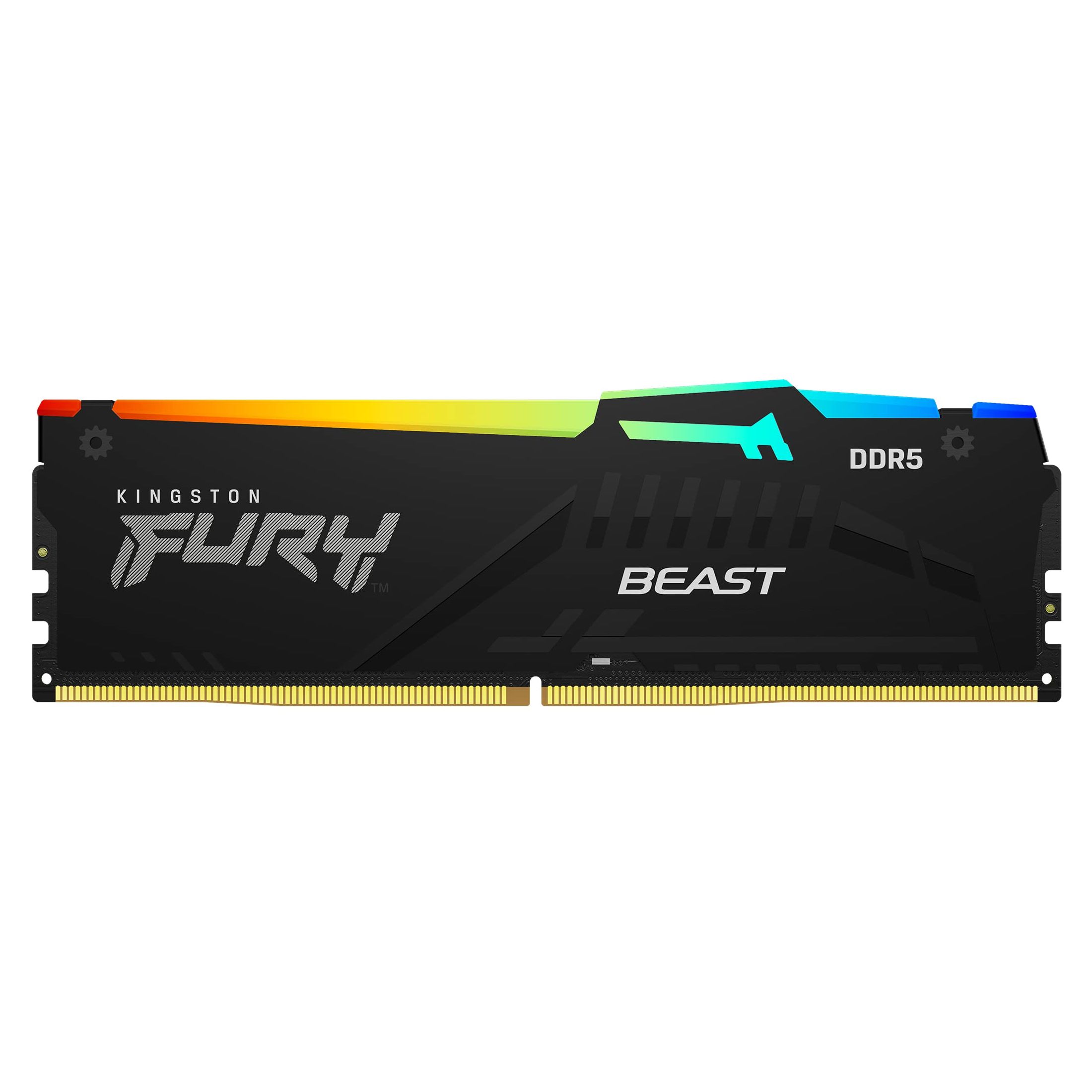 Memorie Kingston FURY Beast 8 GB DDR5 6000 MHz CL36, XMP 3.0 / EXPO, Negru, RGB