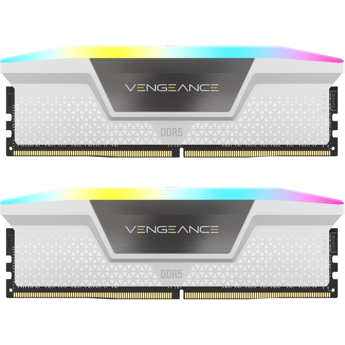 Memorie Corsair Vengeance 32 GB DDR5 6400 MHz CL36, kit 2 x 16 GB, XMP 3.0, Alb, RGB
