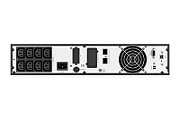 UPS Digitus DN-170094, 1500 VA, 1500 W, cu management, on-line double-conversion, 8x C13, 1x C14, 1x RJ45, 1x USB, 12.0V/9.0Ah LCD, Tower/Rack 2U, Gri