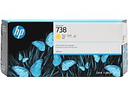 Cartus cerneala HP ,Galben ,300 ml ,Original (738y)