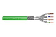 Installation cable DIGITUS cat.8.2  S/FTP  Dca  AWG 22/1  LSOH  100m  green