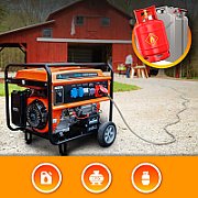 Extralink Power generator EGH-7000 hybrid  7kW