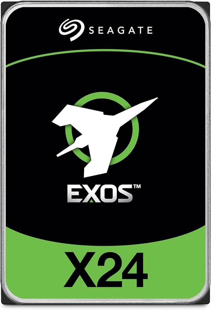HDD server Seagate Exos X24 24 TB 3.5 inch SATA 6G 7200 rpm 512 MB 512e