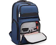 Lenovo ThinkPad Executive 16  Backpack, 22L capacity, 36.2 x 25.3 x 2.2 cm, 1.8kg, Outside Fabric Material: polyester 88%, leather 12%, Navy