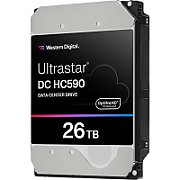 HDD server Western Digital Ultrastar DC HC590 26 TB 3.5 inch SAS 12G 7200 rpm 512 MB 512e