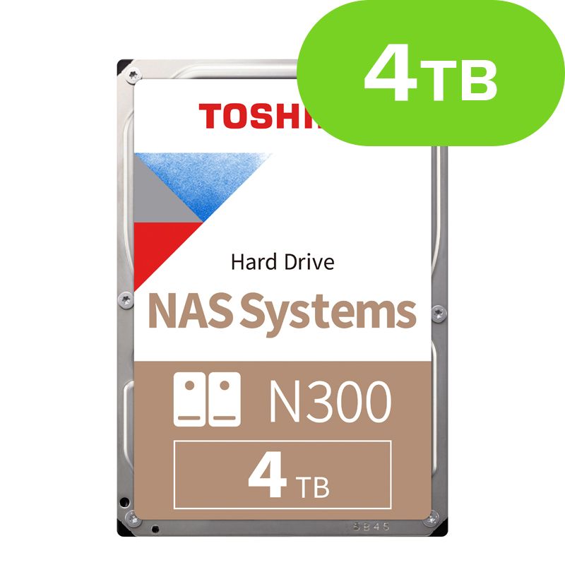 HDD NAS Toshiba N300 4 TB 3.5 inch SATA 3 7200 RPM 512 MB