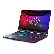 Laptop Lenovo ROG Strix G16 (2025) G615LR-S5076, 16 inch 2560 x 1600, Intel 255HX (20 C / 20 T, 1.8 GHz - 5.2 Ghz, 36 MB cache), 32 GB DDR5, 2 TB SSD, Nvidia GeForce RTX 5070 Ti, Fara sistem de operare, Gri