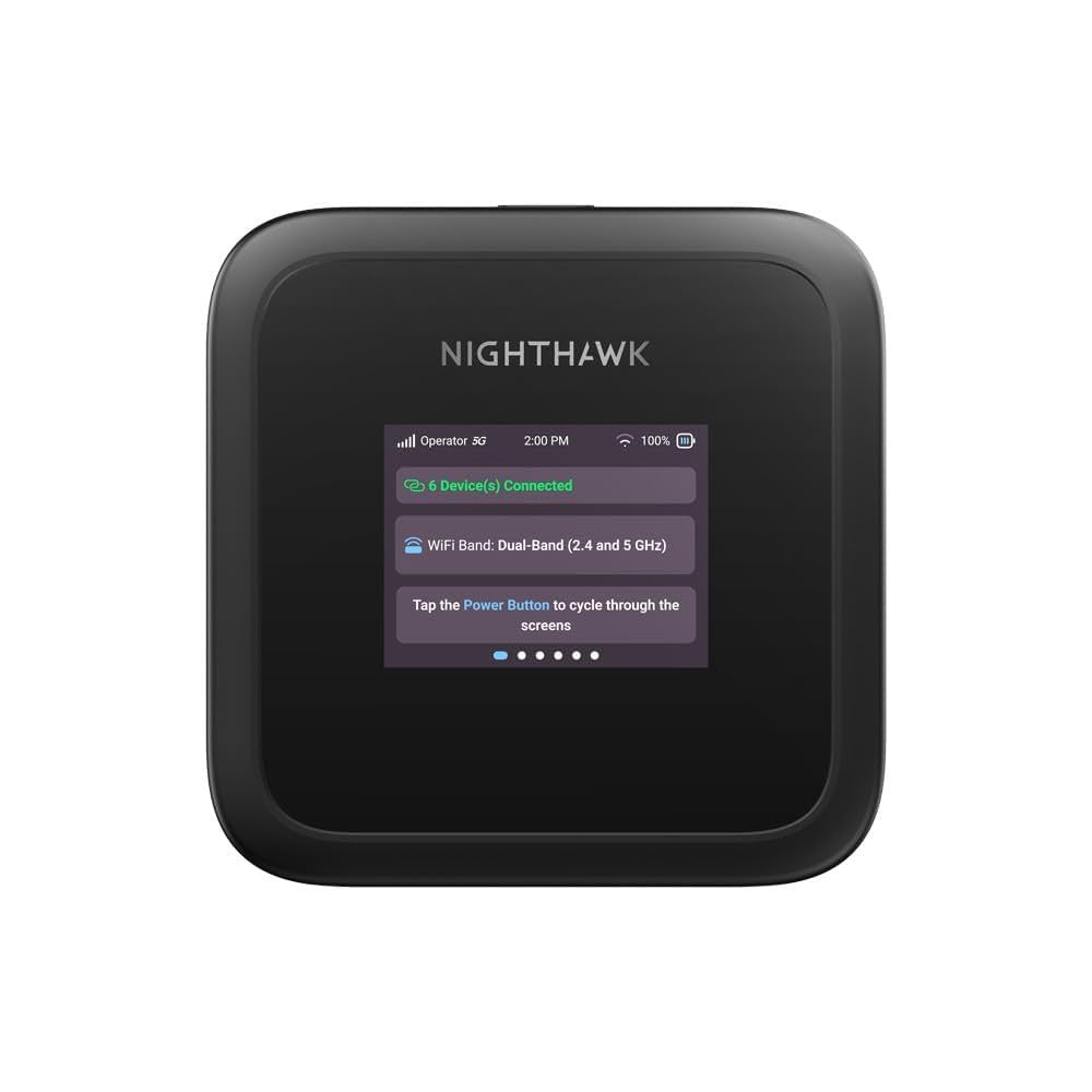 Netgear Nighthawk M3 Mobile Router Hot Spot 5G 2.5 Gb/s