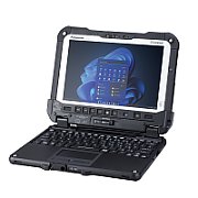 Laptop Panasonic TOUGHBOOK G2 MK2 FZ-G2EZ00HB4, 10.1 inch 1920 x 1200 Touchscreen, Intel Core i5-1245U (10 C / 12 T, 4.4 GHz, 12 MB cache), 16 GB DDR4, 512 GB SSD, Intel Graphics, Windows 11 Pro