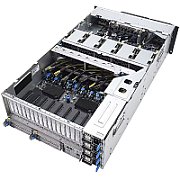 Server ASUS ESC8000A-E13P, Rack 4U, fara procesor, 2 x AMD socket SP5  max 400 W, fara memorie, 8 x SFF, 4 x 3200 W