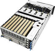 Server ASUS ESC8000A-E13P, Rack 4U, fara procesor, 2 x AMD socket SP5  max 400 W, fara memorie, 8 x SFF, 4 x 3200 W