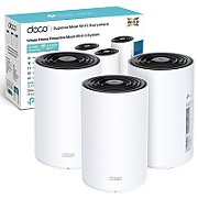 TP-Link Deco PX50(3-pack) Bandă dublă (2.4 GHz/ 5 GHz) Wi-Fi 6 (802.11ax) Alb 1 Intern