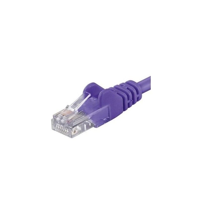 Patchcord UTP RJ45-RJ45 Cat.5e 10m, violet