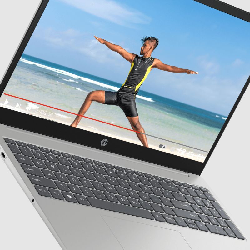 Laptop HP Intel SoC HP Laptop 15-fd1065nw, 15.6 inch 1920 x 1080 pixeli, Intel 125H (14 C / 18 T, 4.50 GHz, 18 MB Smart Cache cache, 115 W), 24 GB DDR5, 512 GB SSD, Intel Graphics, Windows 11, Tastatura English, Argintiu