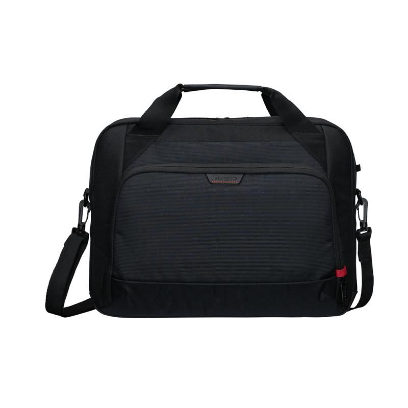 Geanta laptop Targus Classic EcoSmart® Briefcase, , pentru laptopuri de 15-16 , dimensiuni: 16.13  x 2.55  x 12.01 , dimensiuni compartiment laptop: 15.2  x 10.25 26.5 cm, capacitate 8.14 L, negru