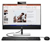 All-In-One HP Intel Q670 B6ZC2ET, 23.8 inch 1920 x 1080 pixeli, Intel 14400T (10 C / 16 T, 1.5 GHz - 4.5 GHz, 20 MB cache, 82 W), 16 GB DDR5, 512 GB SSD, Intel Intel UHD Graphics 730, Negru-Argintiu
