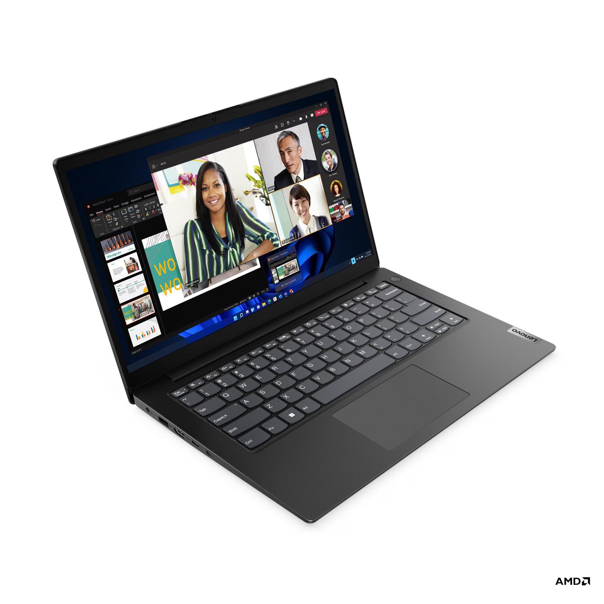 Laptop Lenovo V14 G4 AMN 82YT00UQCK, 14 inch 1920 x 1080, AMD Ryzen 5 7520U (4 C / 8 T, 2.8 GHz - 4.3 GHz, 2 MB + 4 MB cache, 15 W), 8 GB RAM, 512 GB SSD, AMD Radeon Graphics, Windows 11 Pro, Tastatura Czech / Slovak